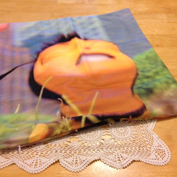 Weird, eclectic accent pillow cover - Picture 1 of 4